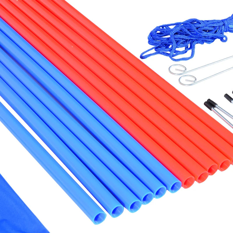Adjustable Dog Agility Training Set – Poles for Obedience & Play