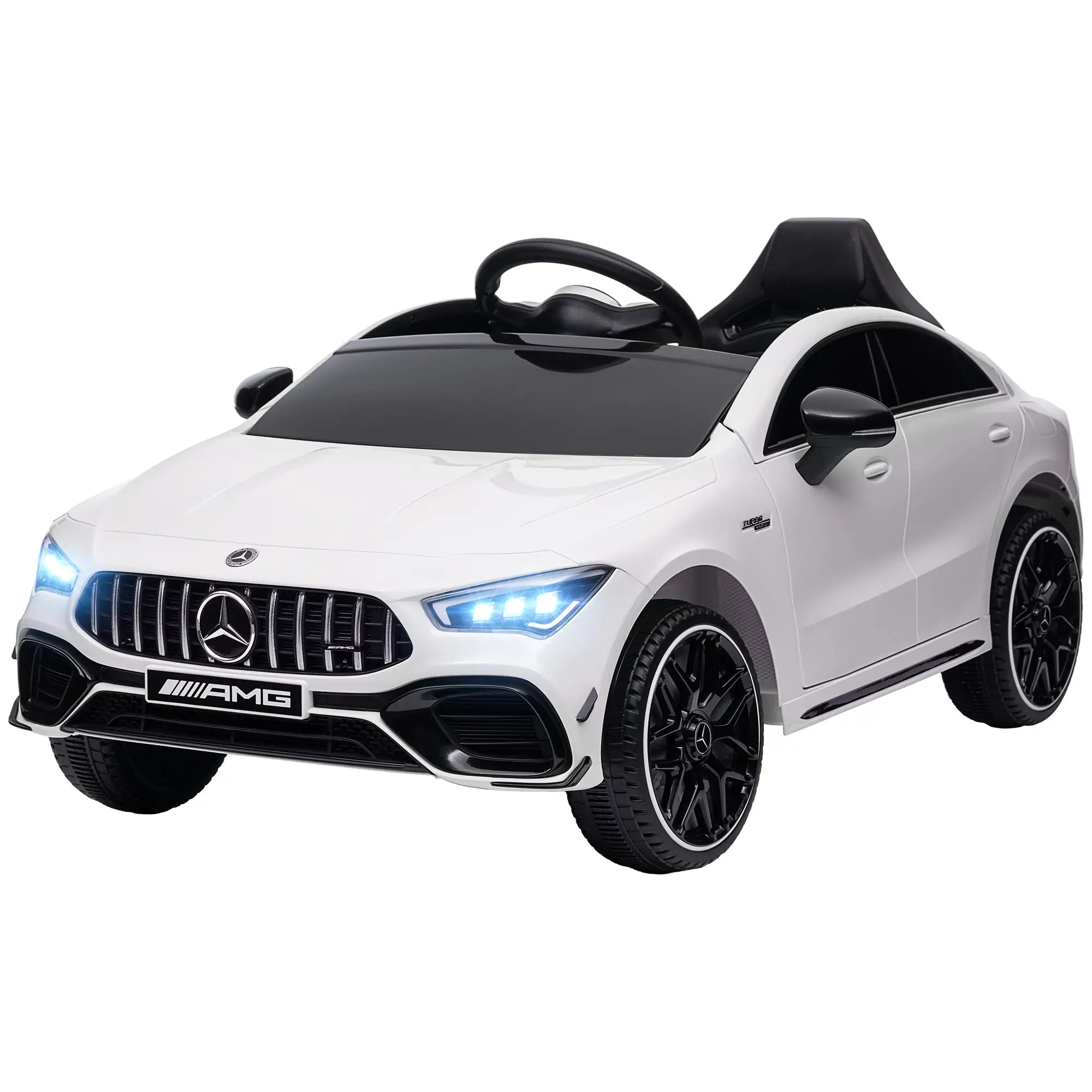 Licensed 12V Mercedes-Benz AMG CLA 45 Kids Electric Car with Remote & Music