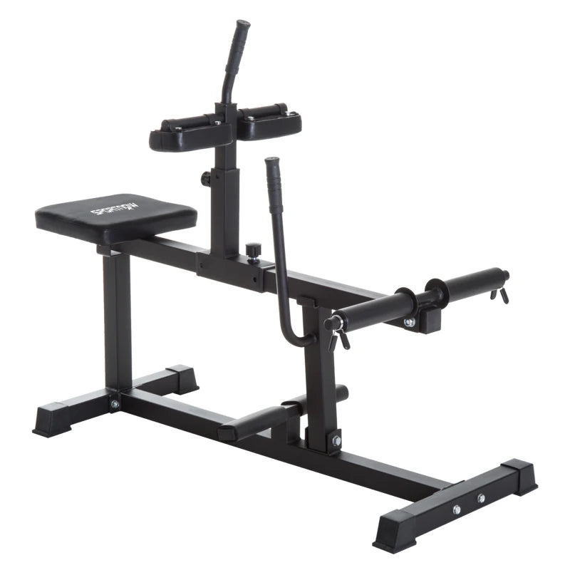 Home Gym Leg Extension & Curl Machine – Adjustable & Plate Loaded