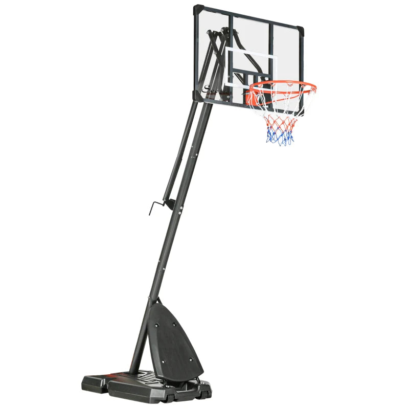 Basketball Hoop – Adjustable Height, Portable with Wheels