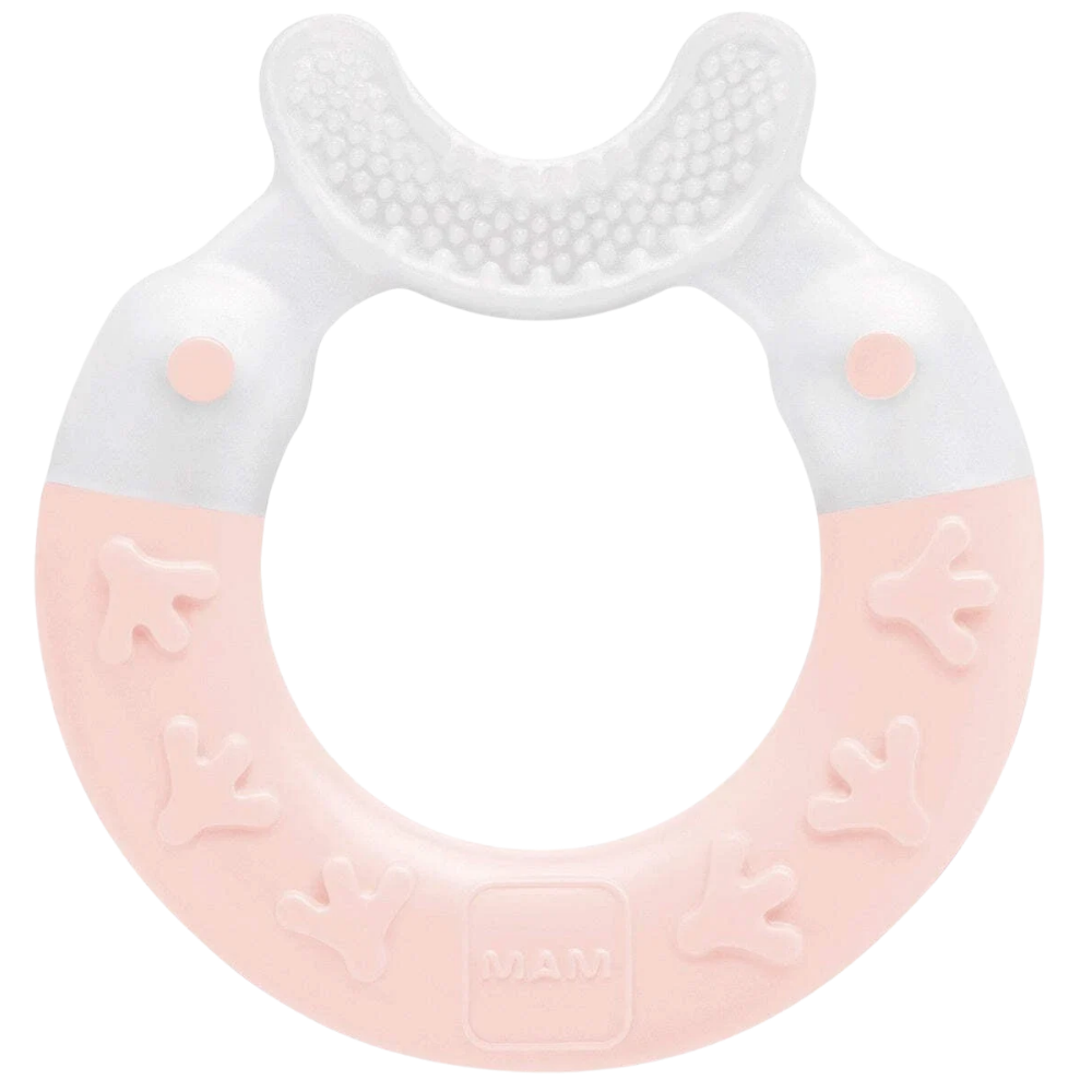 MAM Bite & Brush Baby Teether 3m+ Soft Bristles BPA-Free Teething Toy