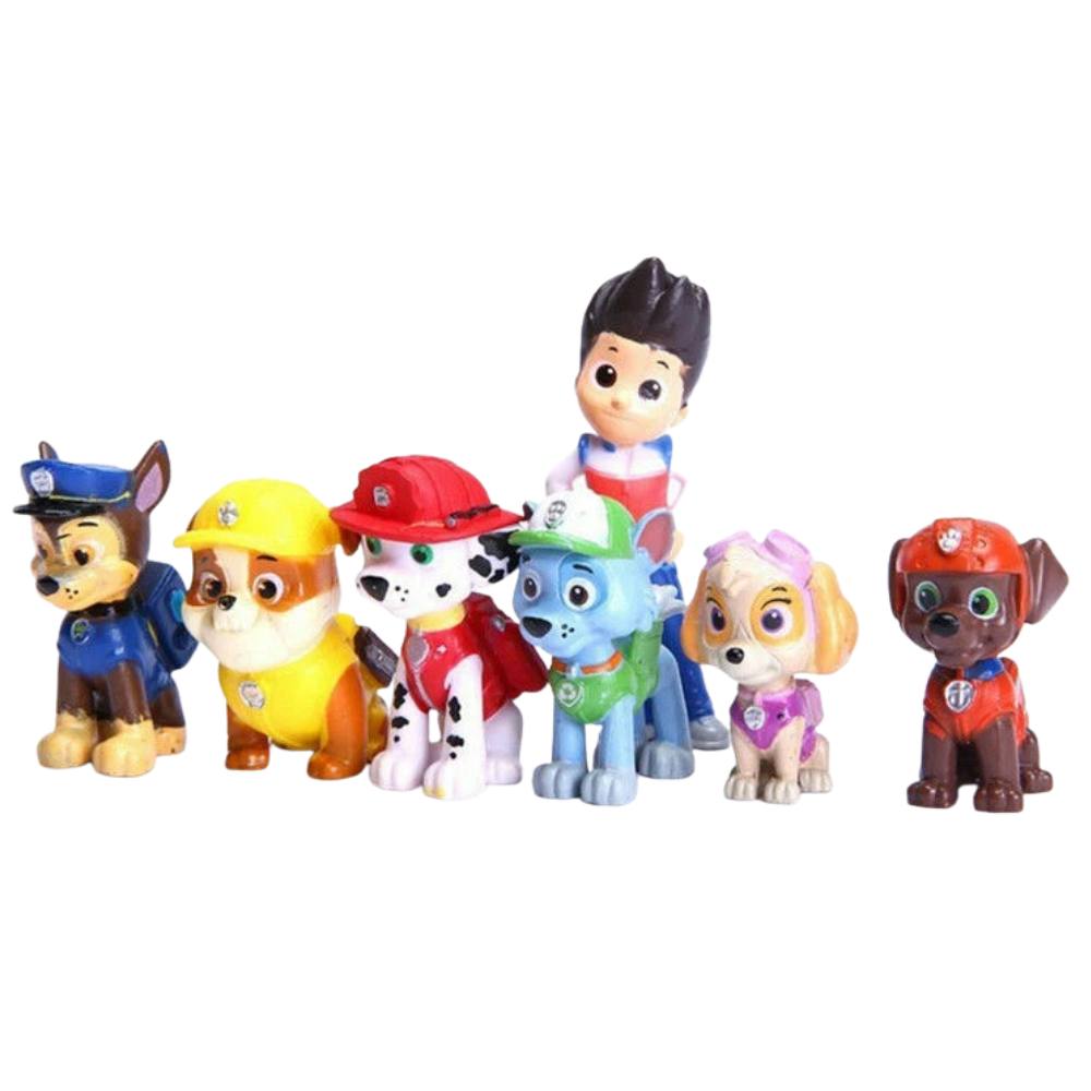 12PCs PAW Patrol Action Figures Puppy Dogs Kids Toy Gift