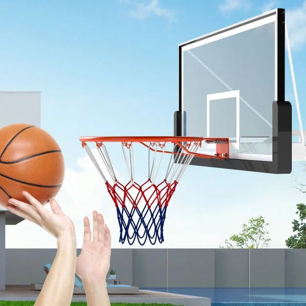 Basketball Rim Goal Replacement Wall-Mount, Heavy Duty with Double Springs