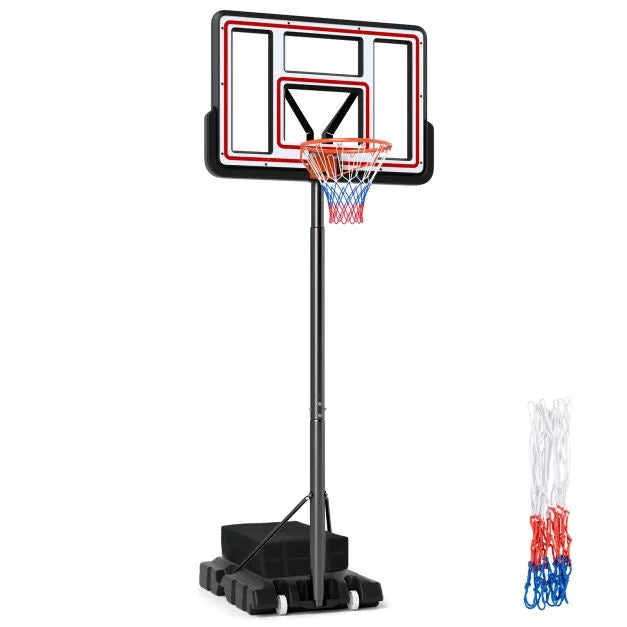 Adjustable Basketball Hoop 225–305cm Portable Goal System