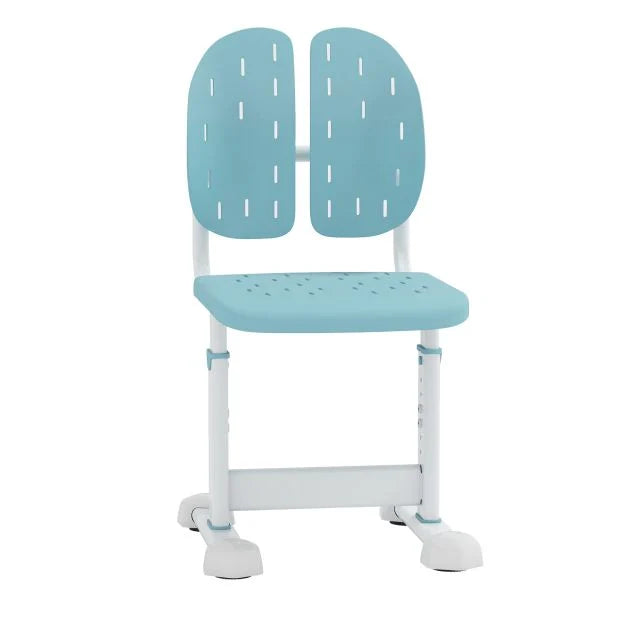 Adjustable Kids’ Desk Chair with Dual Back Support and Breathable Cushion