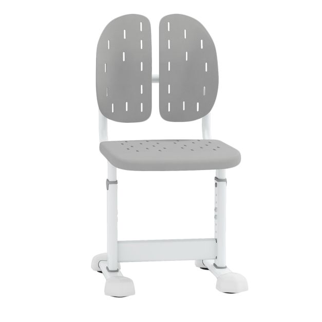 Adjustable Kids’ Desk Chair with Dual Back Support and Breathable Cushion