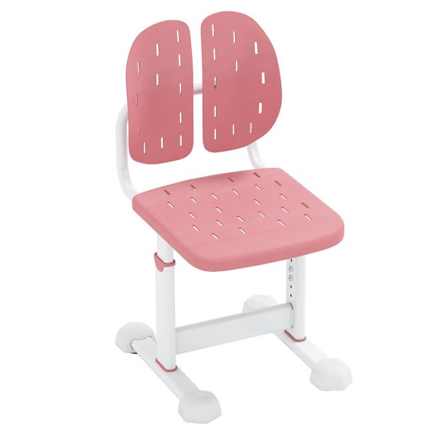Adjustable Kids’ Desk Chair with Dual Back Support and Breathable Cushion