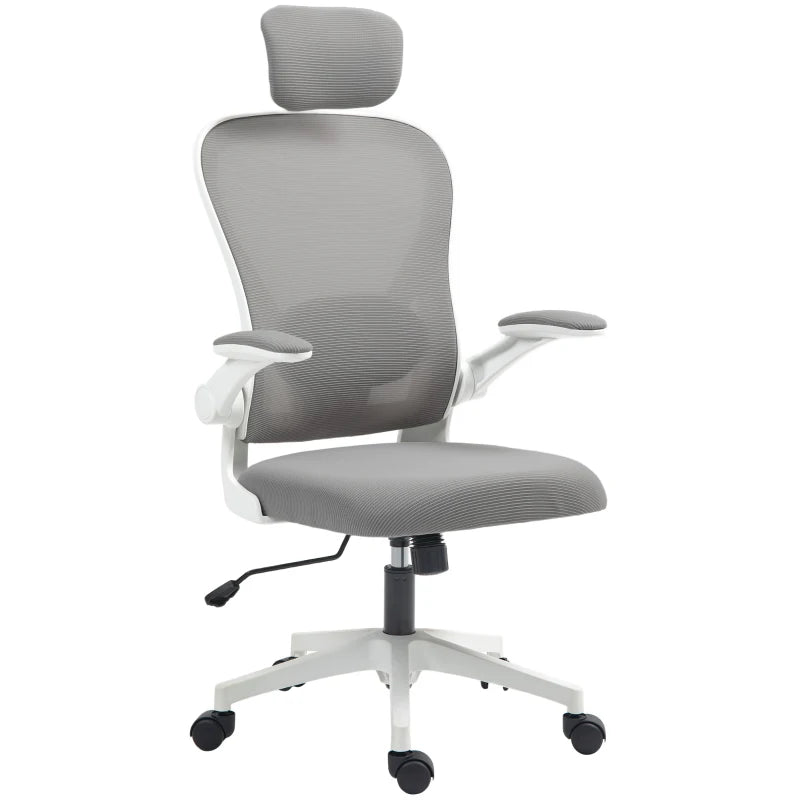 Mesh Home Office Chair – Adjustable Lumbar & Rotating Headrest