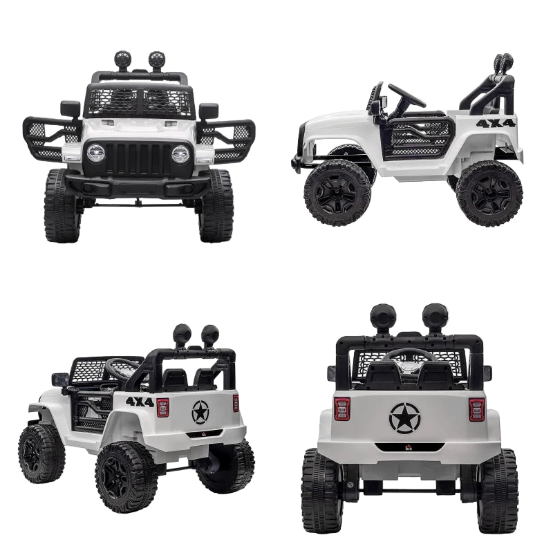Electric 12V Kids Ride-On SUV Truck with Remote Control for Ages 3-6, Smooth & Safe