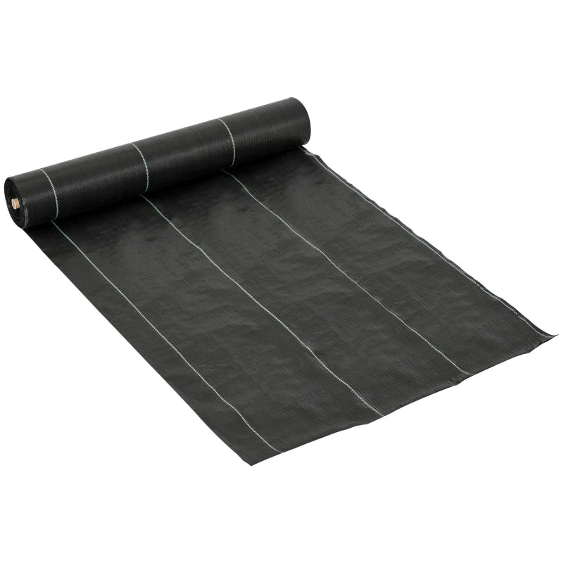 Weed Control Membrane Fabric – Heavy Duty Ground Cover for Gardens, Patios, and Landscaping