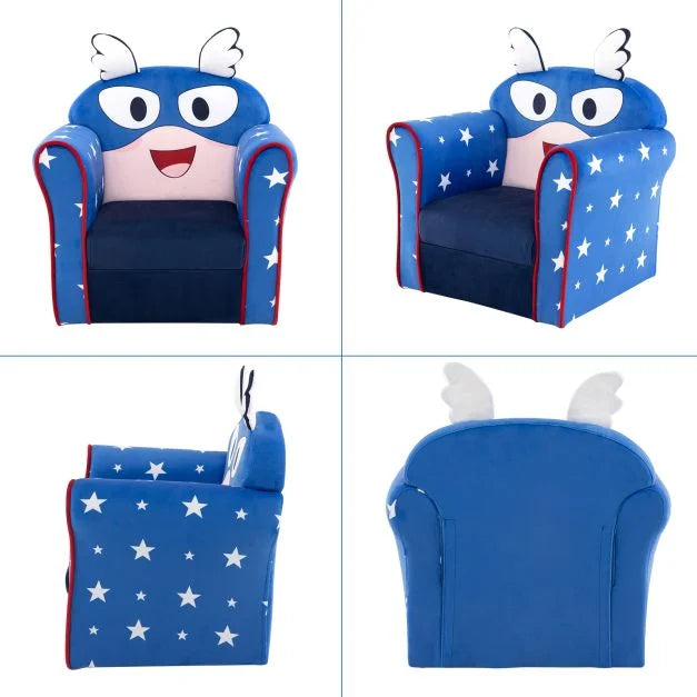 Children’s Armchair with Comfortable Cushion and Cute Design