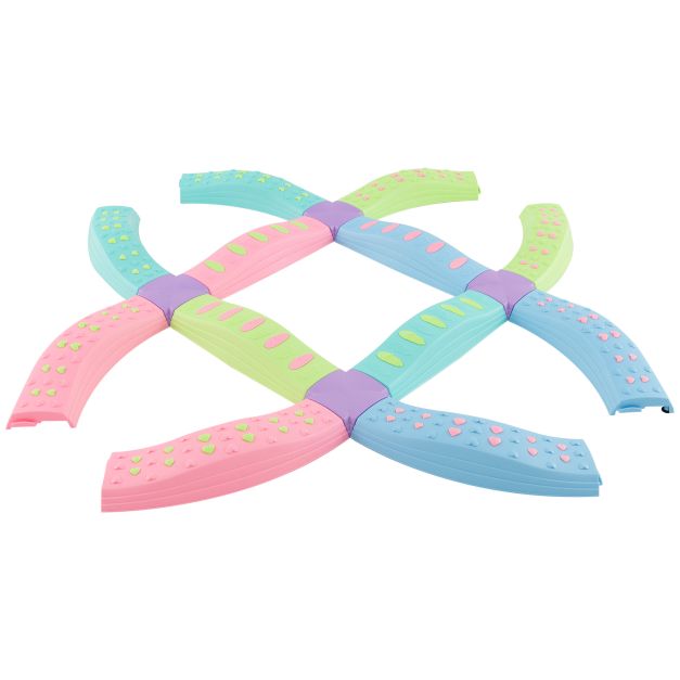 Children’s Balance Beams – 20 Stepping Stones with Bottom Mats