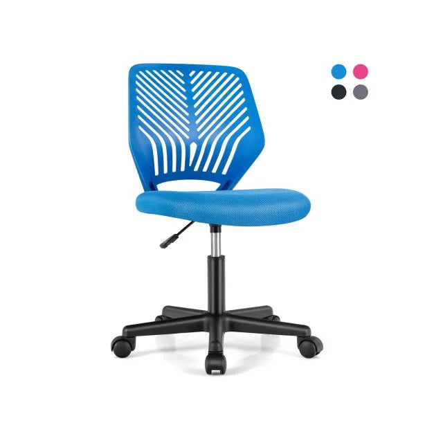 Kids Ergonomic Mesh Desk Chair with Adjustable Height & Casters