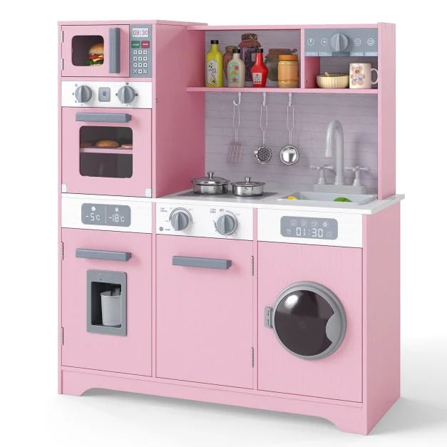 Children’s Kitchen Playset with Water Dispenser & Sink