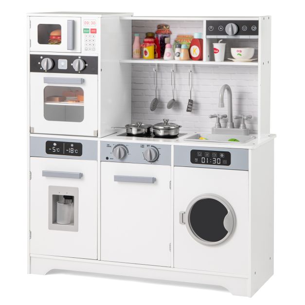 Children’s Kitchen Playset with Water Dispenser & Sink