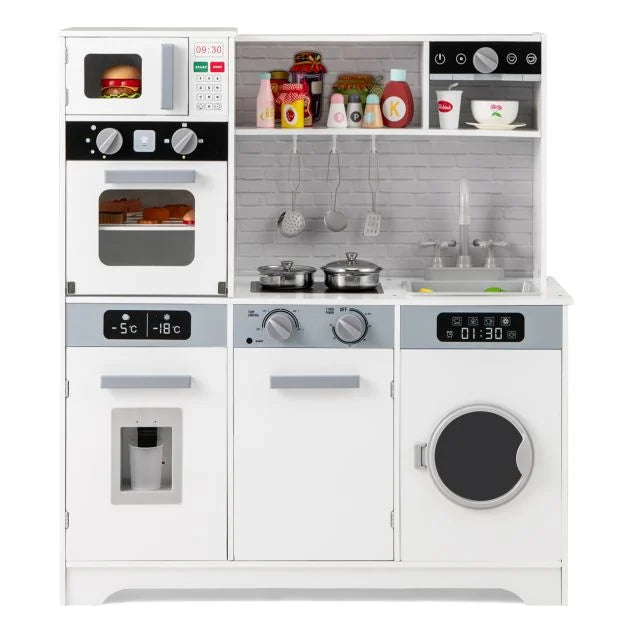 Children’s Kitchen Playset with Water Dispenser & Sink