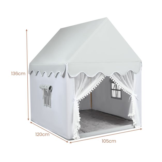 Kids Indoor Play Tent with Padded Mat – Fun Playhouse for Children