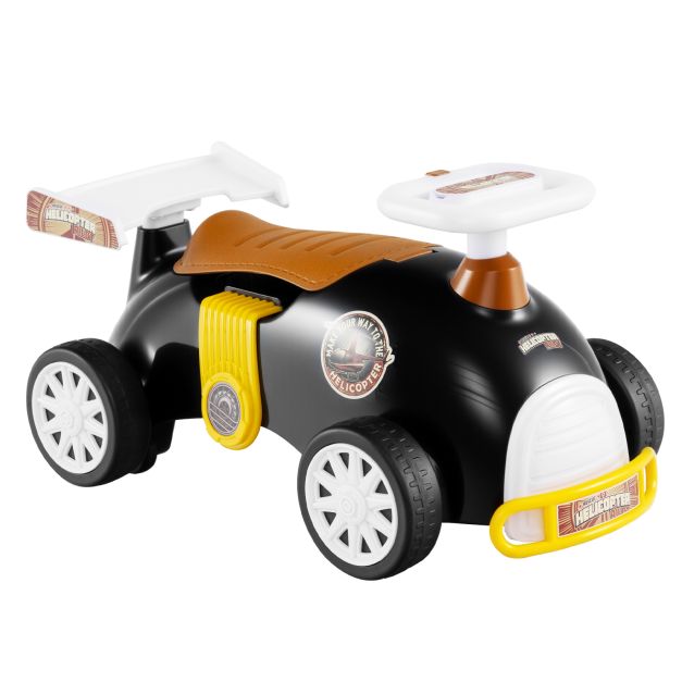 Kids Sliding Ride-On Car with Music and Wings