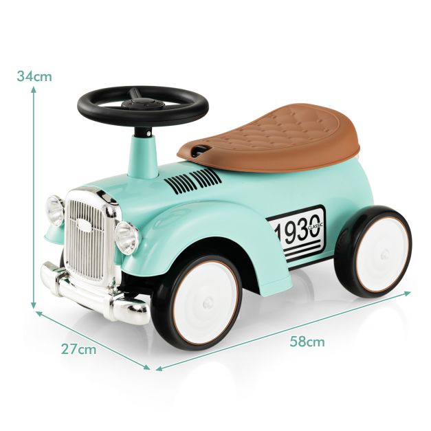 Kids Ride-On Vehicle with Storage Compartment