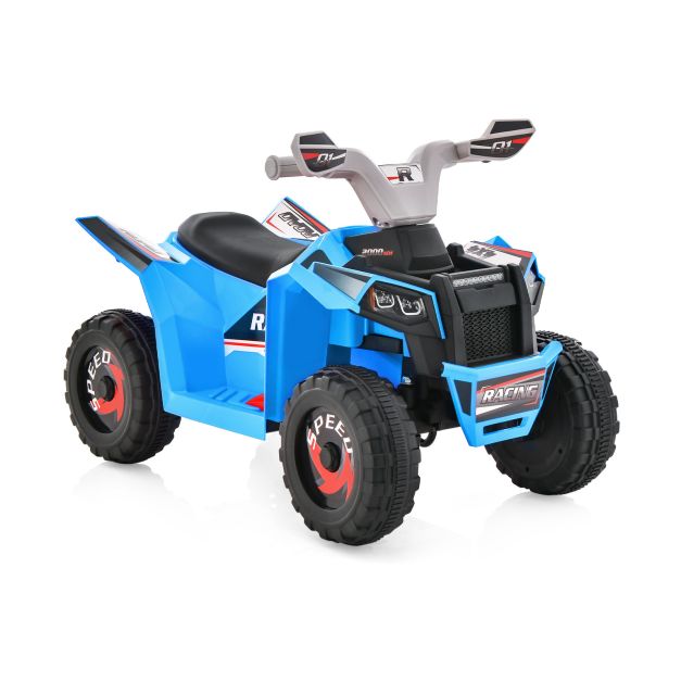 Kids Adventure ATV Ride-On with Easy Steering and Big Seat