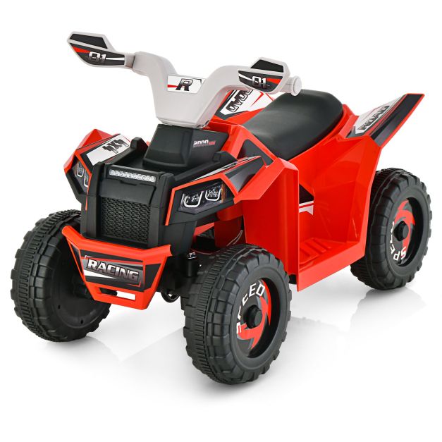 Kids Adventure ATV Ride-On with Easy Steering and Big Seat