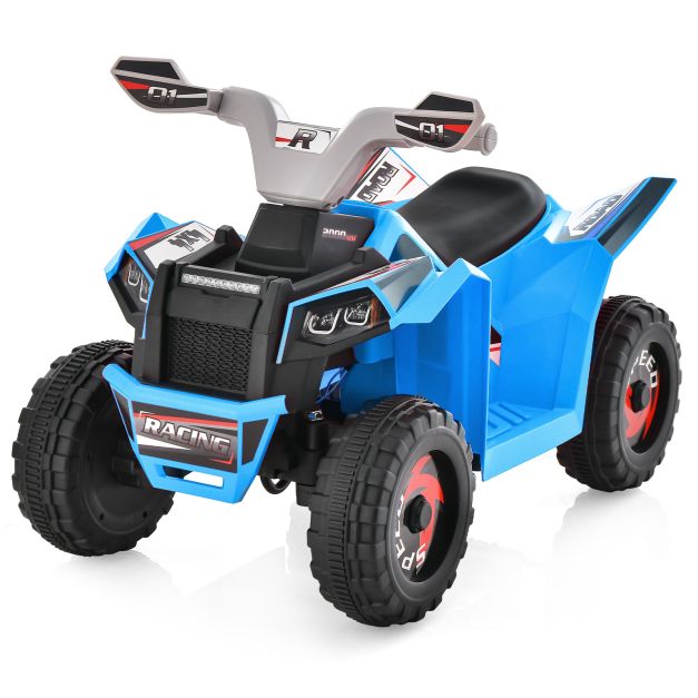 Kids Adventure ATV Ride-On with Easy Steering and Big Seat