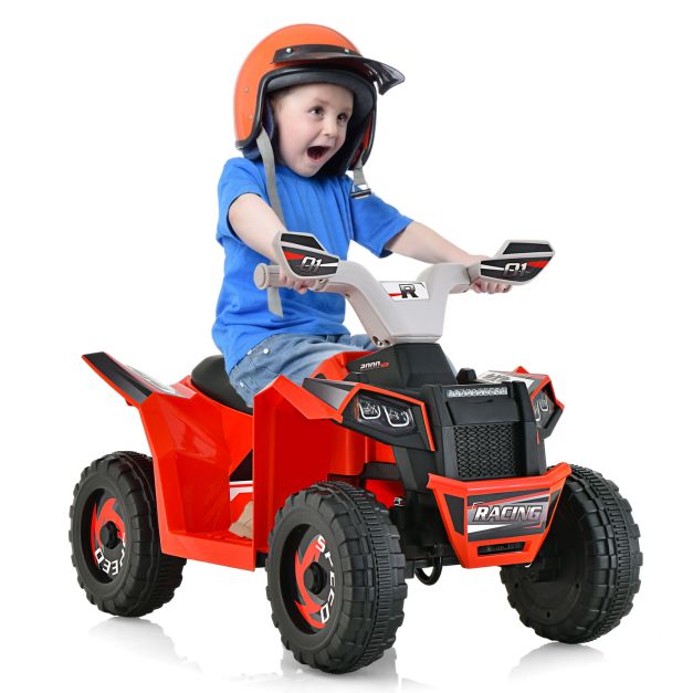Kids Adventure ATV Ride-On with Easy Steering and Big Seat