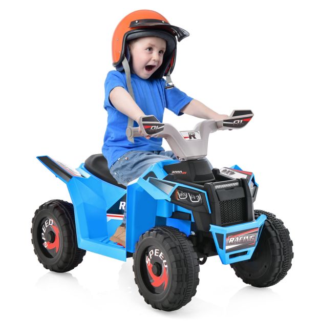 Kids Adventure ATV Ride-On with Easy Steering and Big Seat