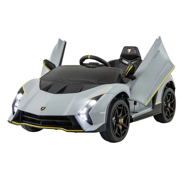 Kids 12V Lamborghini Ride-On Car | 4WD, 3 Speeds & Music