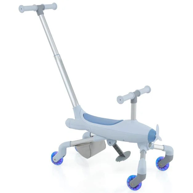 Kids Ride-On Push Car with LED Light Wheels