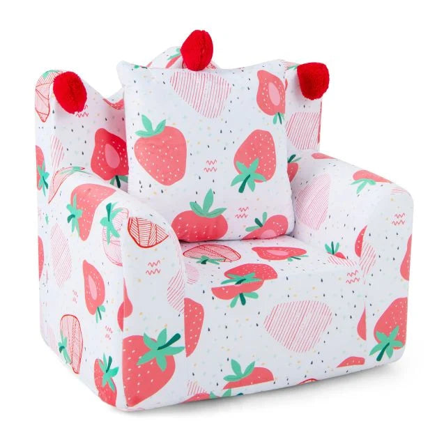 Kids Sofa Chair Foam-Filled Armchair with Extra Padded Pillow