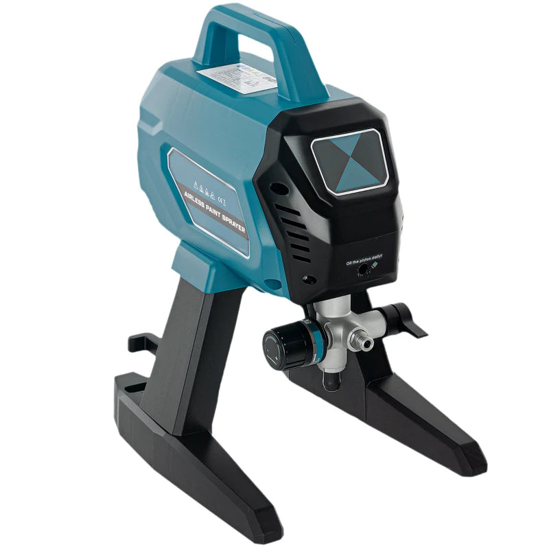 Electric Airless Paint Sprayer for Interior & Exterior – Thinning-Free, High Pressure DIY Tool