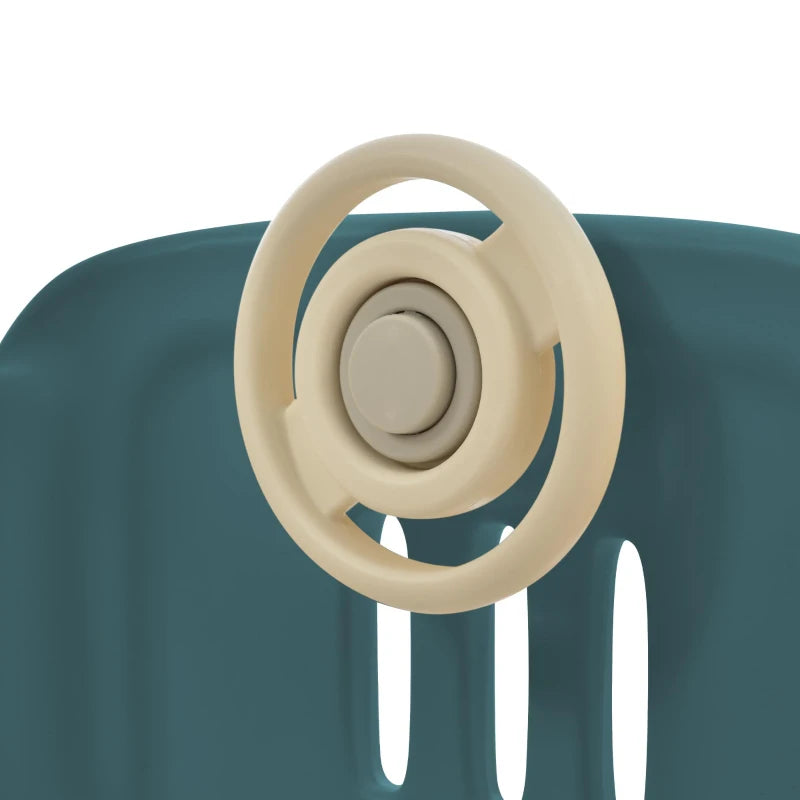 Children’s 4-in-1 Outdoor Play Equipment with Slide, Bus, Ladder & Basketball Hoop