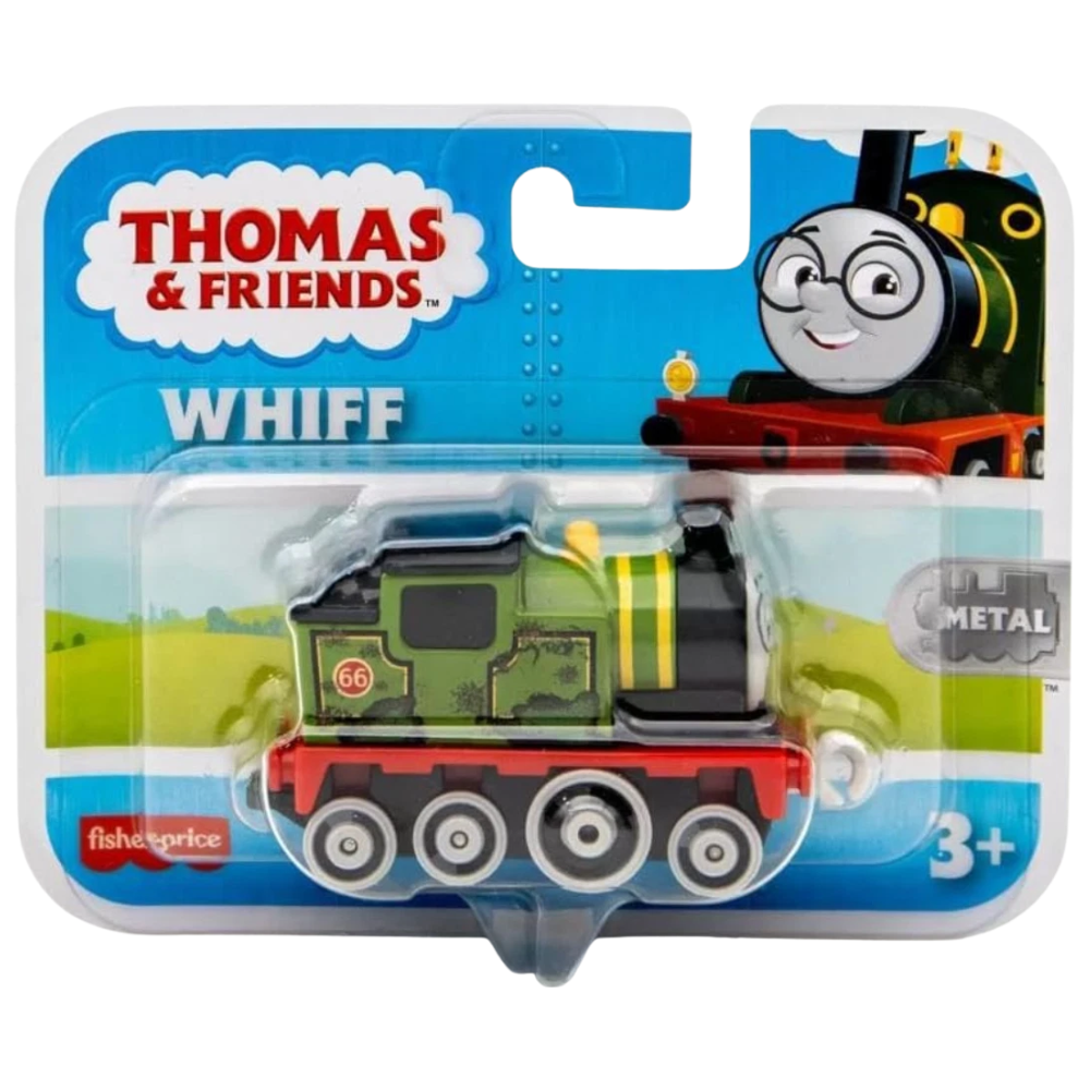 Thomas & Friends Whiff Small Engine Die-Cast Toy Green Kids Train Model New Toy Collection