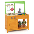 Outdoor Play Cooking Set for Kids with Realistic Stove and Kitchen Toys