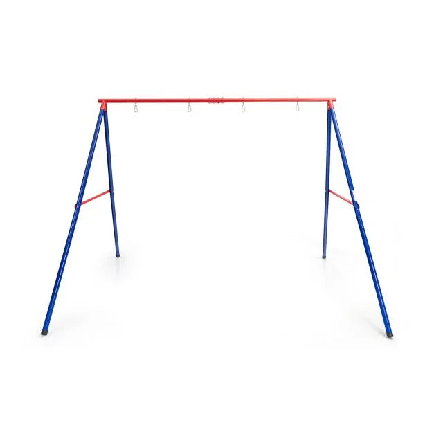 Sturdy Large Metal Swing Stand with Heavy-Duty A-Frame Design