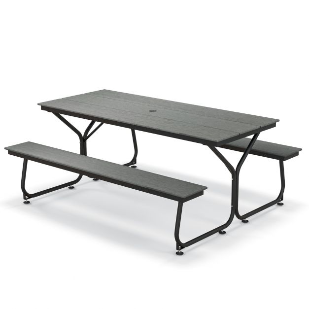 Patio Picnic Table Set for 6-8 People – Outdoor Furniture