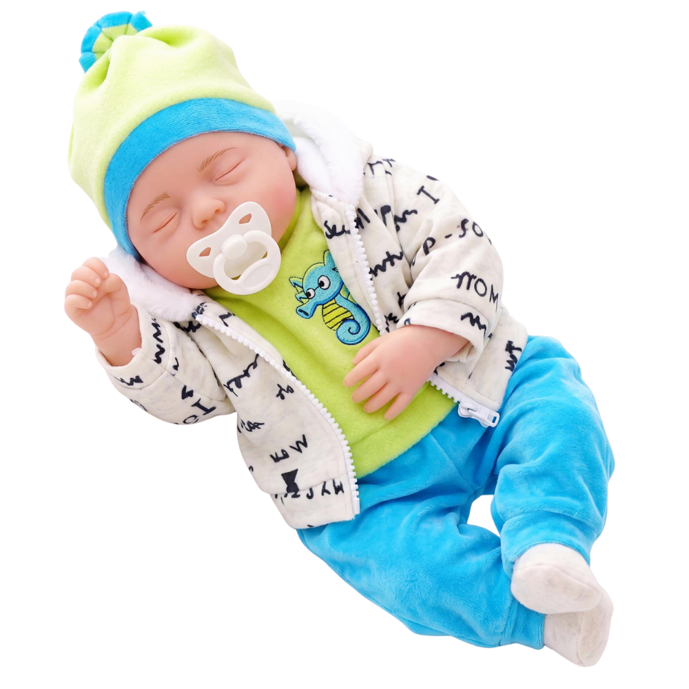 BiBi Doll 18" Soft Body Interactive Baby Doll or 2-Pack Doll Clothes Set Choose