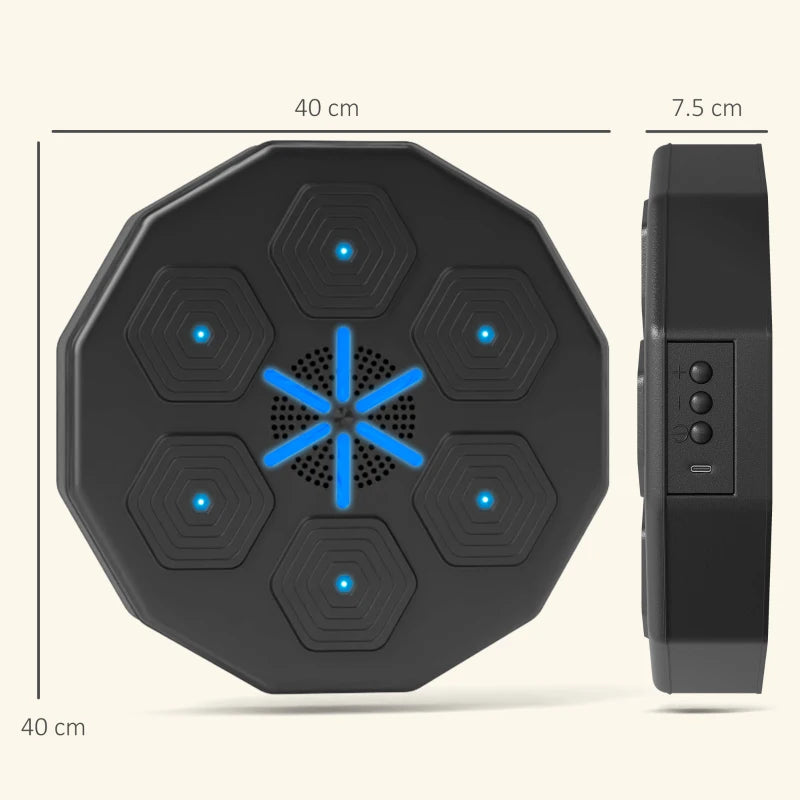 Wall-Mounted Music Boxing Machine for Beat Training