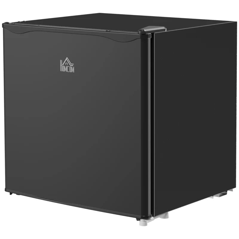 Mini Fridge 46L – Tabletop, Ice Box, Adjustable Temp, Black