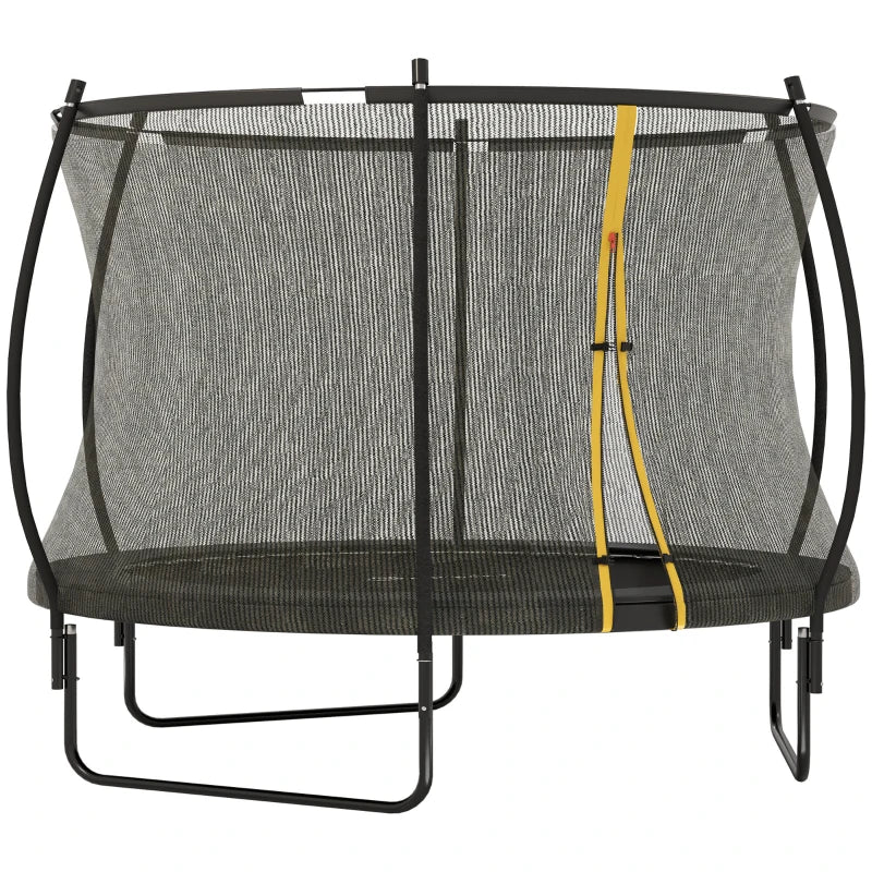 10ft Outdoor Trampoline with Enclosure Net & Spring Cover