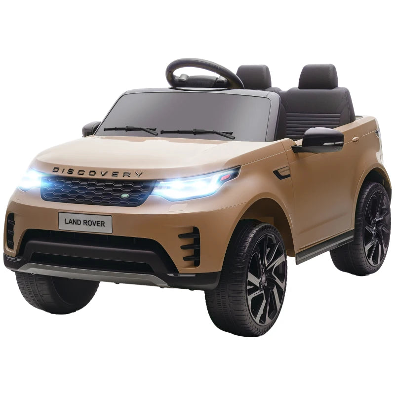 Land Rover Licensed 12V Kids Electric Car with Remote, Suspension, Lights & Music