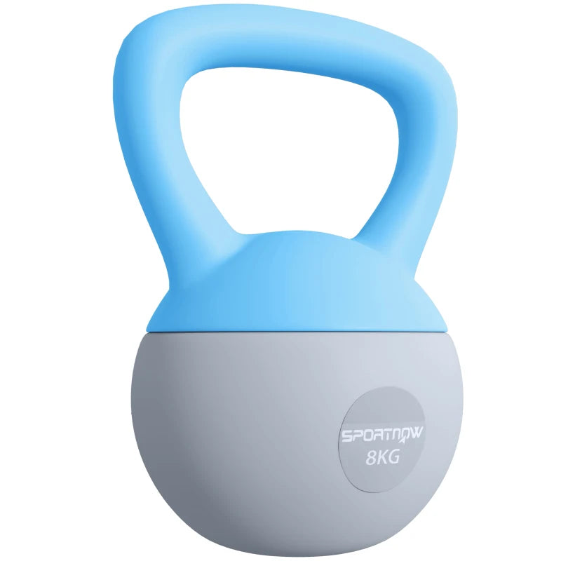 8kg Non-Slip Soft Kettlebell – Weight Training Equipment