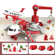 Deformation Music Toy Aircraft, Large Passenger Plane for Kids Fun Airliner Gift