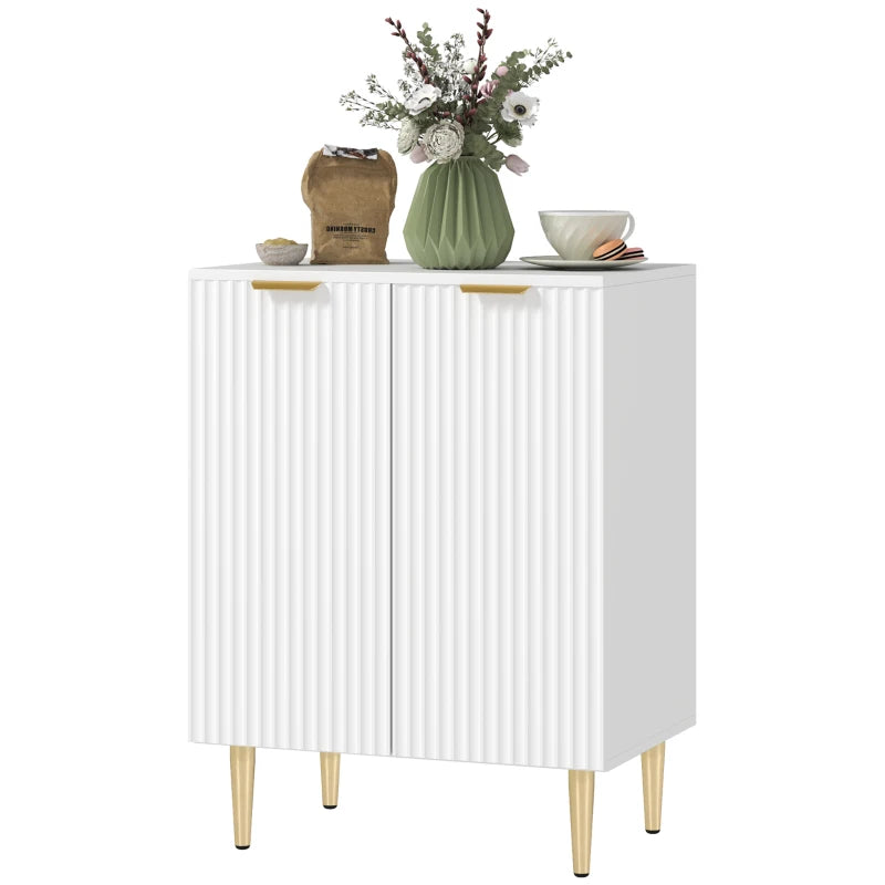 Adjustable Shelf Sideboard Cabinet – White