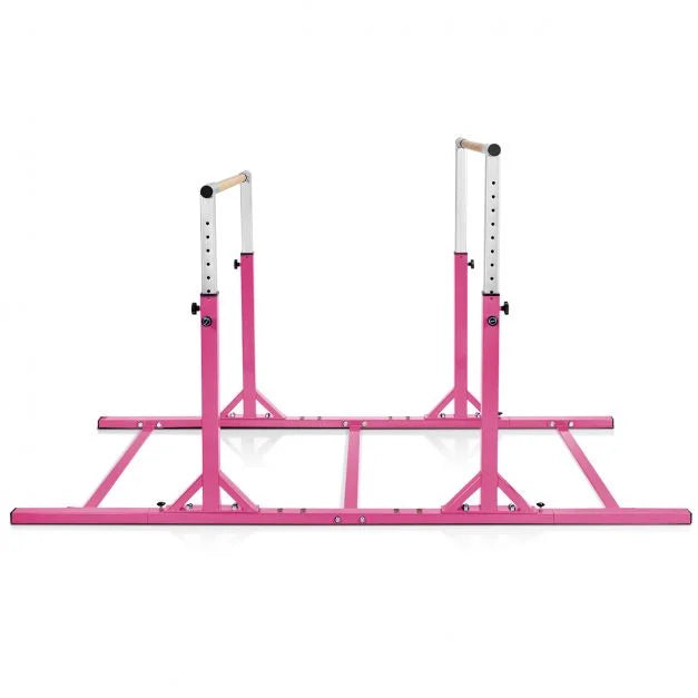 Adjustable Kids Parallel Gymnastics Bar with 11 Height Levels for Training
