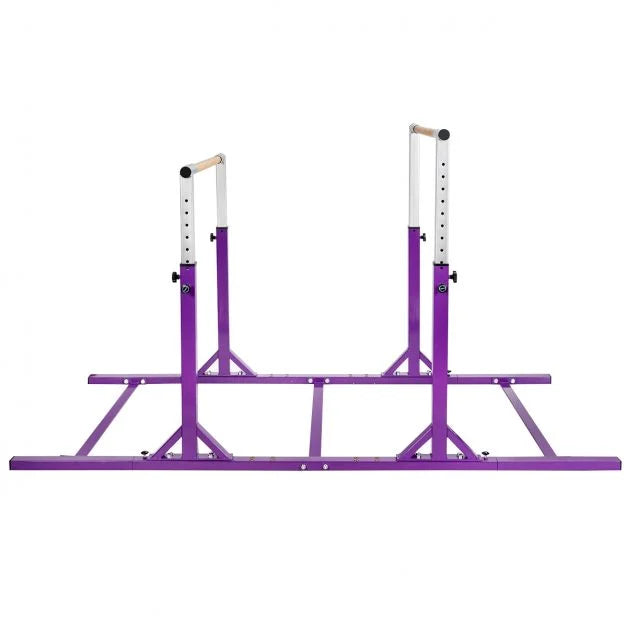 Adjustable Kids Parallel Gymnastics Bar with 11 Height Levels for Training