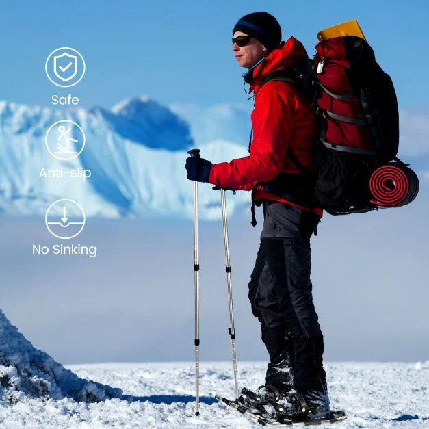 Lightweight Snowshoes 4-in-1 Terrain Style for Adults & Kids