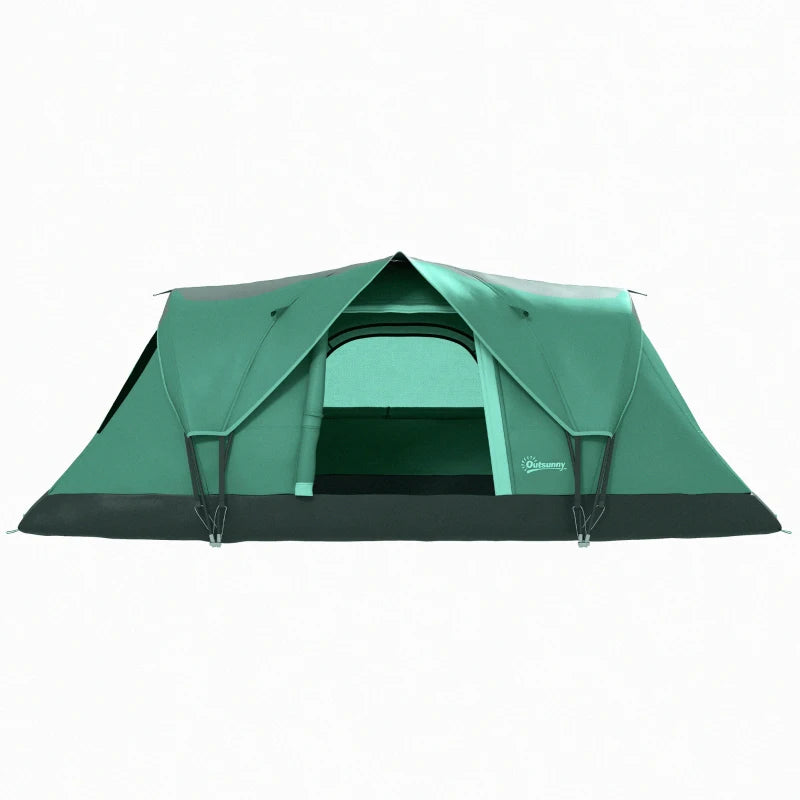 Dark Green Dome Tent – Fits 5-6 People