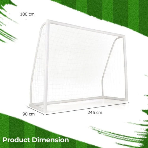 Adjustable Soccer Goal with 5 Soccer Training Cones